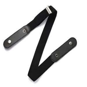 똑딱이 프리 무압박 없는 남성 벨트 허리띠 버