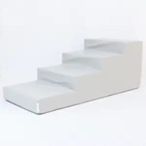 강아지 마블 스텝 4단 그레이 1P 반려견 논슬립 계단 (WF69525)