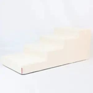 강아지 침대 소파 계단 4단 아이보리 1P 애견 스텝 (WF70CA3)