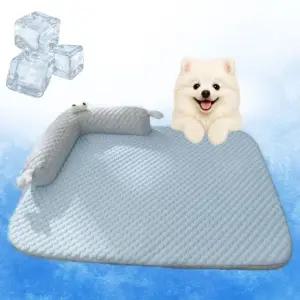 강아지 고양이 사각 방석 냉감 썬베드 아이스 쿨매트 (WF74211)