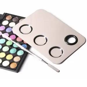 [하프클럽/]미용 화장품 스파츌라 립 컬러 믹싱 네일 세척 도구 스테인리스