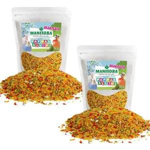 [애니몰파크]마니토바 유산균 파파알리니 1kg 2개 앵무새 사료 먹이