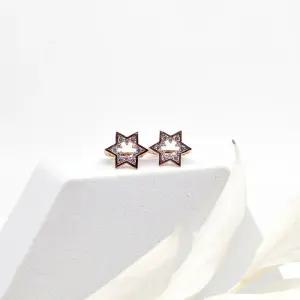 14k 별 큐빅 원터치 귀걸이 OPKYE7703