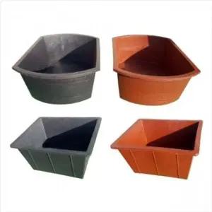 사각고무다라 고무대야 다용도 옥상 화분 텃밭