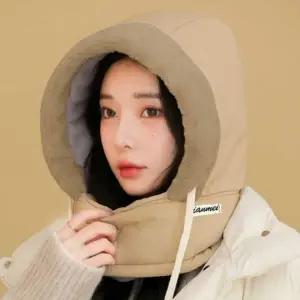 코디 겨울 모자 남자 패딩 후드 워머 넥 여자 올인원