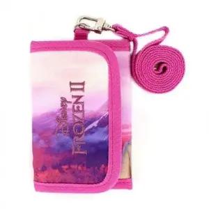 지폐 여아 반지갑 겨울왕국2 지갑 카드 목걸이 지갑