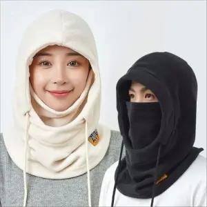 후리스 후드워머 기모 안면마스크 바라클라바 겨울방한