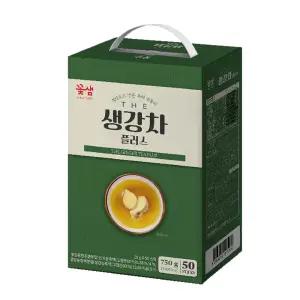 꽃샘 생강차 플러스 50티 / 전통차 쌍화차 호두아몬드율무차 콘푸레이크 천마차 분말차