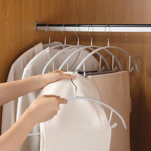 [5P+5P] 어깨뿔방지 튼튼 논슬립 철제옷걸이 컬러4종 (총 10P)