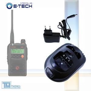 ES-400 무전기용 정품 충전세트 이테크 A-CH-1 충전기+아답타 / ES4000