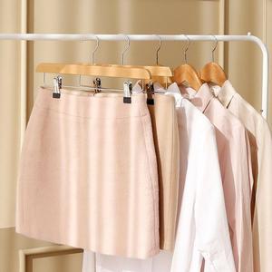 [홈앤하우스]원목기획옷걸이set(원목옷걸이10P + 원목치마바지걸이 10P)