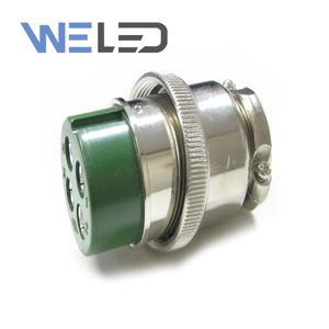 SCK 원형커넥터 40mm 4구 플러그 K-40-4P