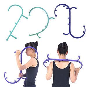 M 요가 마사지기 지압봉 S형 6포인트 셀프 마사지스틱 어깨 지압기 안마봉 마사지봉 갈고리