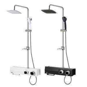 에이원 해바라기샤워기 3700 선반형 샤워 블랙, 화이트