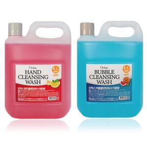 오릭스 핸드워시 4.1Kg x 4개 대용량 물비누 거품비누 손세정제 리필용 업소용