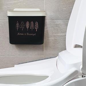 미니모 걸이 부착 겸용 화장실 휴지통 음식물 쓰레기통