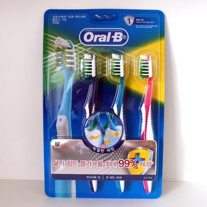 new 오랄비 크로스액션 플라그가드칫솔 40모-3입 /35모-3입 선택
