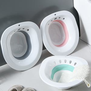 [3컬러] 민트 핑크 그레이 접이식 마법 폴딩 좌욕기