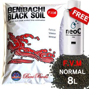 홍봉 소일 F.V.M 노멀 8L+ 네오C 150ml증 / 수족관 어항 수조 쉬림프 수초 구피 열대어 바닥재 컴팩트 ADA