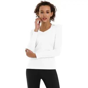 [버블라임]폴리 UPF50+ 스포츠 브이넥 롱슬리브 티셔츠 긴팔_E08 D