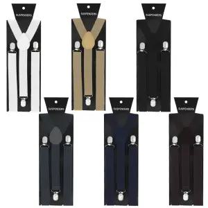 남성 여성 (공용 멜빵 A타입) 버클 케쥬얼 정장 서스펜더 벨트