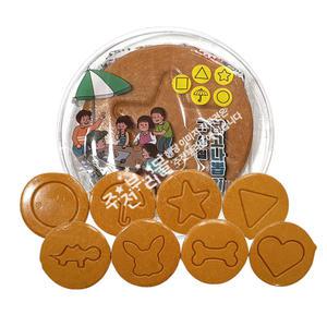 유비스 뽑기도전 수제 달고나 (15g)x 케이스포함 20개(랜덤) 사탕 달고나게임 간식