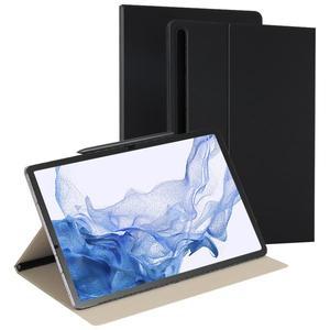 [헤이맨] 갤럭시탭 S8플러스/S7플러스/S7FE S펜수납 폴리오 케이스 로즈골드