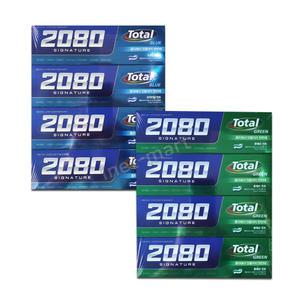 [애경]2080 시그니처 토탈그린, 토탈블루 치약 125g x 4개