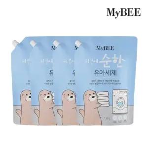 마이비 피부에순한 유아세제 리필 1600ml 4팩