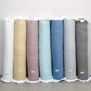 스누즈 라떼 순면 원형 롱쿠션 바디필로우 커버 7colors