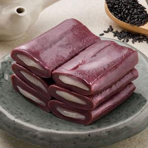 [시루원] 굳지않는 흑미 앙금절편 15개 개별포장 1kg