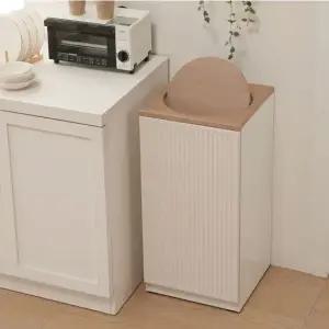 모노 템바보드 휴지통 스윙형 더스트박스 쓰레기통 분리수거함 다용도함