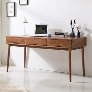 라임 고무나무 1200 / 1500 책상 원목 컴퓨터책상 탁자 식탁 원목입식테이블