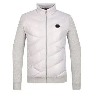 [모다아울렛][까스텔바작]BGBWSJ202LY 남성 하이브리드 구스 다운 니트 집업 가디건_DG