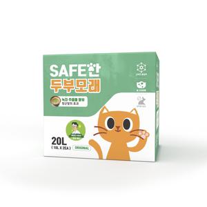 세이프한 고양이 두부모래 20L, 1개