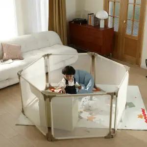 라비베베 베이비룸 하이가드 플레이펜스 밀림방지 아기울타리 6P