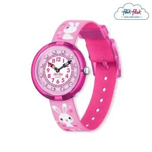 [플릭플락][SSG 단독] 플릭플락 유아용 시계 SO CUTE FBNP143 (+컬러링북 증정)