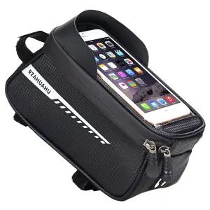 자전거 프레임 가방 휴대폰 수납 거치대 방수 킥보드 바이크 OBC-BG21