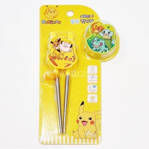 포켓몬스터 체인지 교정용 스텐젓가락 2단계 양손형 왼손잡이 젓가락