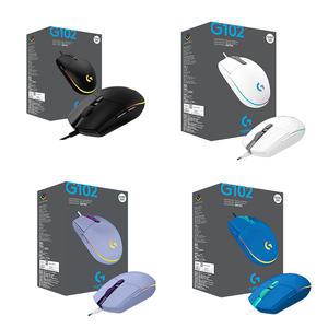 로지텍 코리아 G102 2세대 LIGHTSYNC 게이밍 마우스 정품 박스