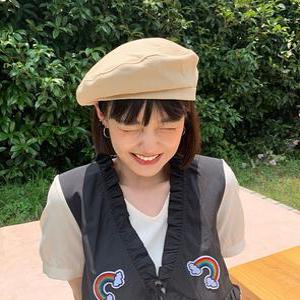 캐주얼 남여공용 베이직 빵모자 카페모자 사계절 베레모 모자