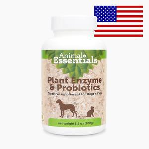 애니멀에센셜 플랜트엔자임 강아지 고양이 소화효소 유산균 장 영양제 복명음 식분증 100g