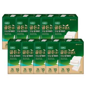 디펜드 골든프렌즈 깔개매트 10매X10팩 (총 100매)/성인용기저귀
