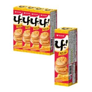 오리온 크림치즈 샌드 나, 77g, 5개