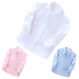 아동셔츠 유아남방 키즈 주니어 남아셔츠 긴팔카라티 아기 와이셔츠