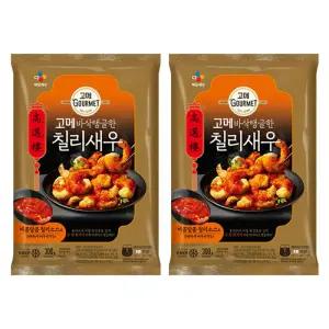 [소비기한 임박] 고메 바삭탱글한 칠리새우, 300g, 2개