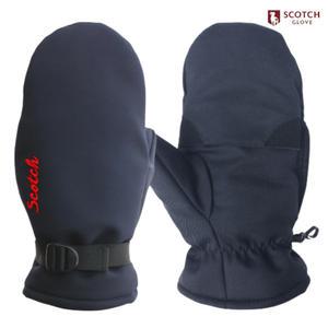 스카치 겨울 방한 벙어리 패딩 골프 장갑