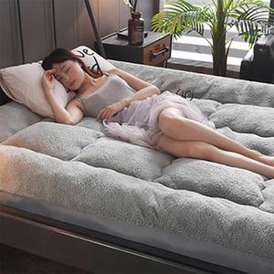 푹신한 바닥요 양털토퍼 자가발열 침대매트 겨울용 차박 싱글 퀸 킹