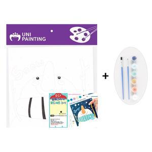 [유니아트]4000 DIY유화그리기보드세트 눈사람