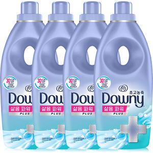 다우니 항균 파워 플러스 본품 1L 4개